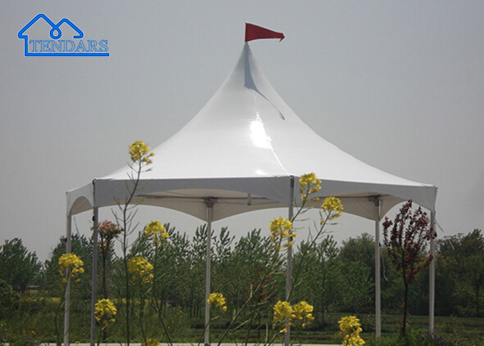 Custom High PVC Fabric Outdoor Aluminum Alloy Shade Frame Party Wedding Trade Show Event Pagoda Tent