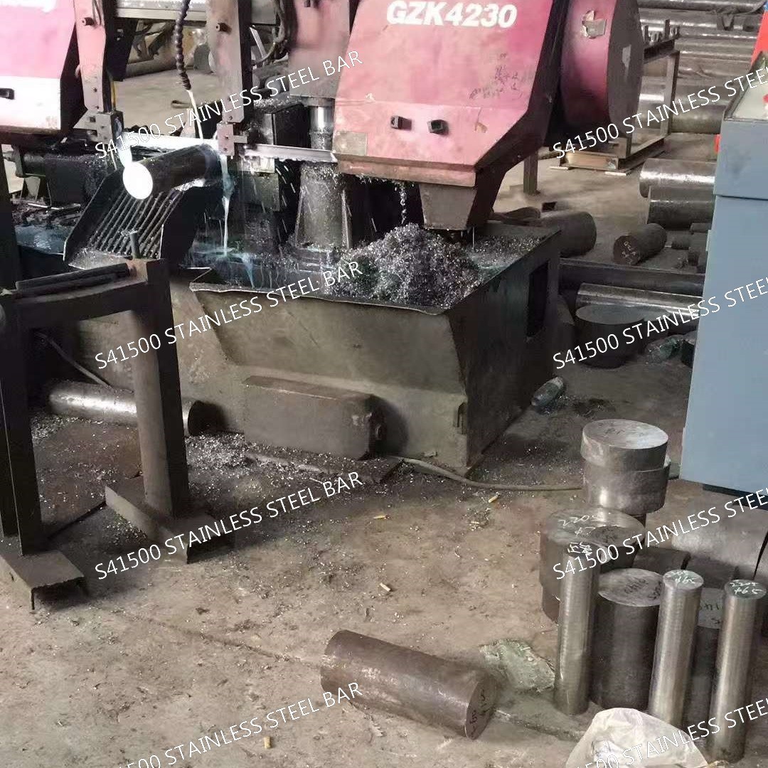 Hot Rolled S41500 Stainless Steel Bar Diameter 10 - 300mm Custom Cutting In Length