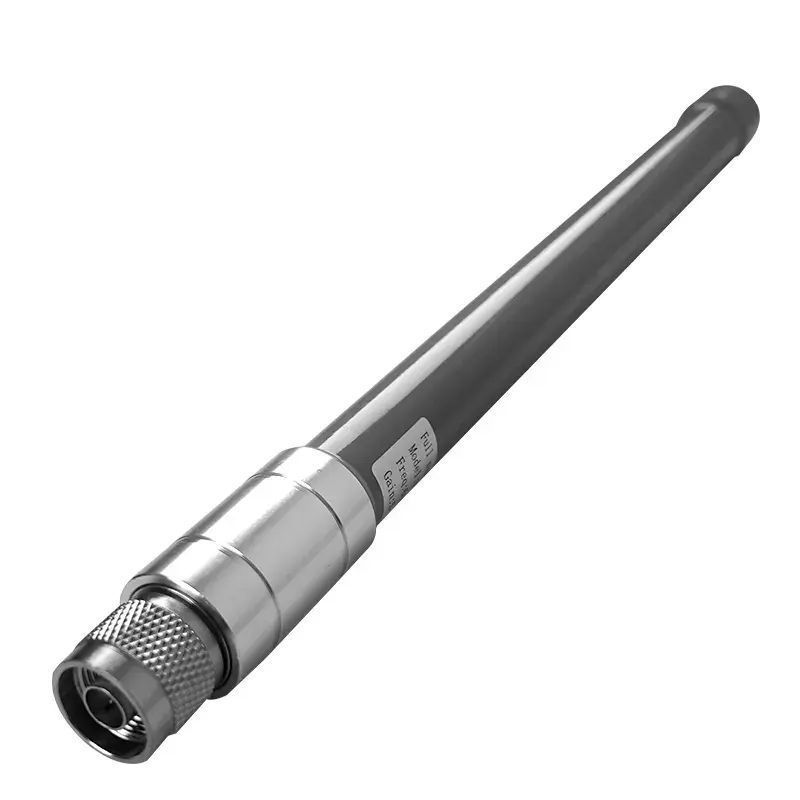 900MHz 20mm Diameter 30cm Long Omnidirectional Digital Transmission Antenna Outdoor Waterproof High Gain Fiberglass Antenna