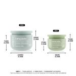 Round Empty Wide Mouth Plastic Cream Jar 300g 550g 10oz Hair Body Scrub