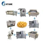 Plantain Banana Potato Chips Production Line , Semi Automatic Potato Chips