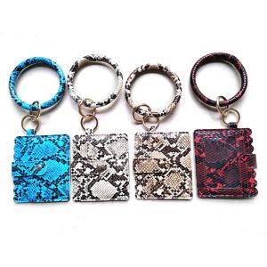 Wholesale Girls Debossed Logo Cute Wristlet Keychain , 9.5cm Bangle Wristlet Keychain from china suppliers