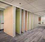 Melamine Soundproof Office Partition Walls For Conference Room 4 Meters Height