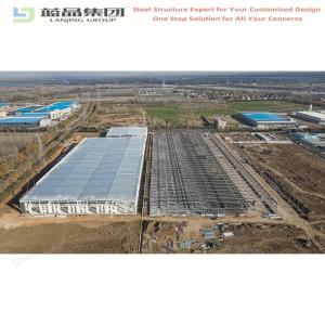 Wholesale Professional Prefab Steel Structure Warehouse Workshop Hangar Building from china suppliers