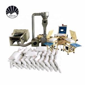 Wholesale ISO9001 Pillow Filling Machine Upholstery Foam Sofa Polyester Fiber Cushion Filler Machine from china suppliers