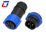 50A 600V Circular Cable Connectors IP67 2 Pin Waterproof Connectors
