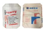 Recycled 20 Kg Square Or Block Bottom Valve Bag For Sand Charcoal Putty Powder