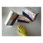 Blue Disposable Medical PVC Gloves Disposable Food Gloves ASTM D6319