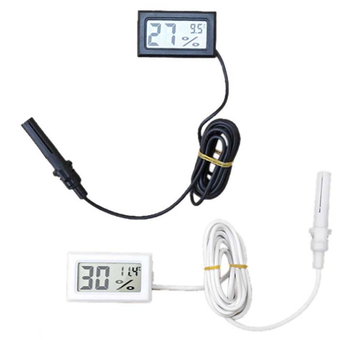Mini Thermometer Hygrometer Temperature Humidity Meter Digital LCD Display