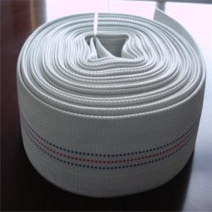 Wholesale Polyester jacket colorful lined flexible lay flat hose woven from china suppliers
