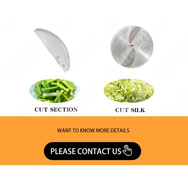 Multi Function Vegetable Slicer Machine Cabbage celery cutting machine 300-800KG/H