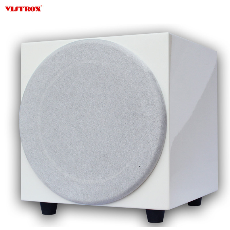 Compact Powered Super Bass subwoofer speaker Front Firing Subwoofer For Home Theater