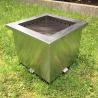 Buy cheap SS 304 Food Grade BBQ Fire Pit Portable 17 Inch Large Stainless Steel Outdoor from wholesalers