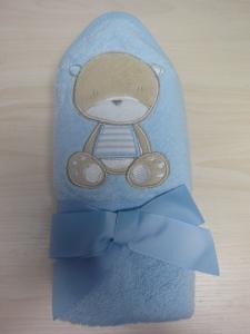 Wholesale 100% cotton woven terry fabric embroidered hooded baby towels from china suppliers