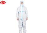 White Microporous PPE Anti Static 5XL Disposable Overalls