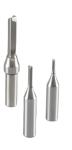 1/2 Inch Shank Two Flute TCT Straight Bit For Wood Cutting / Carbide Solid End