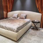 Antique Lit Double Bed 2.25m Modern Bedroom Furniture Sets 126"
