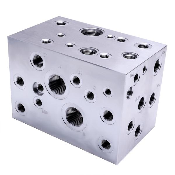 Hydraulic valve aluminum steel threaded cartridge valve hydraulic manifold block
