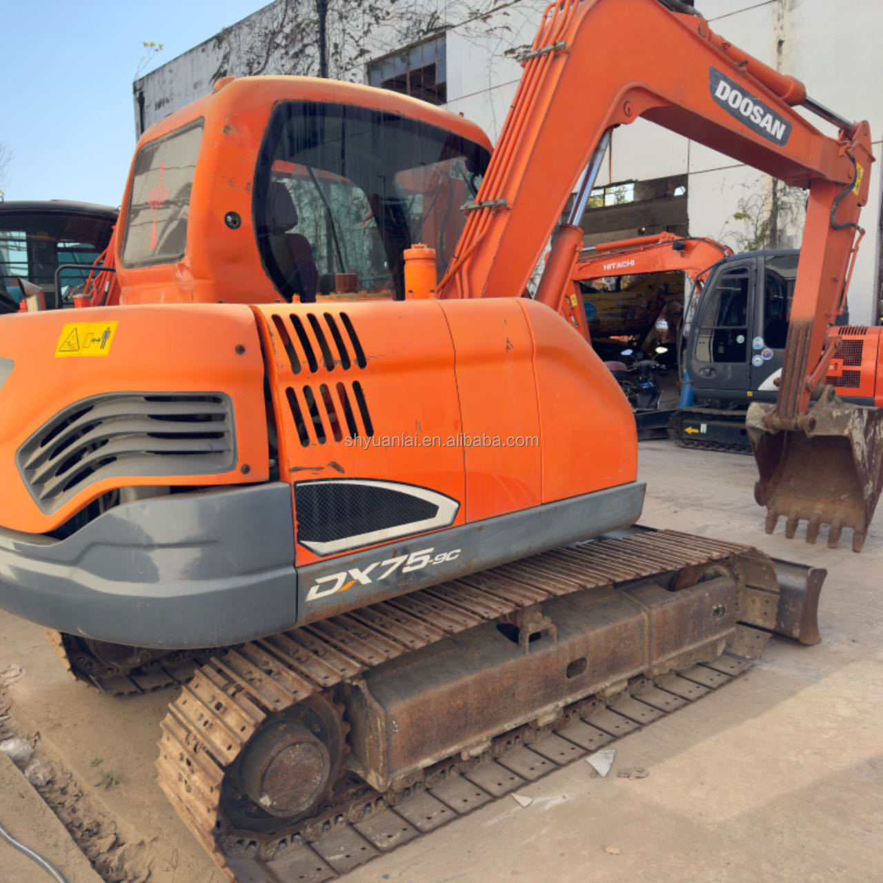 Doosan DX75-9C Used Mini Excavator Excellent Condition Original Color 0-2000 Working Hours