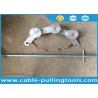 Buy cheap Aluminum Alloy SHL75D Hook Grounding Pulley Block , 6-38mm Conductor Wire from wholesalers