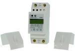 2 Pole Din Rail Electric Meter 2 Wire Digital Energy Small High Standard 230V