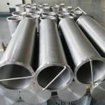 304 Stainless Steel Mesh Basket With Punched Sheet Water Treatment Filter