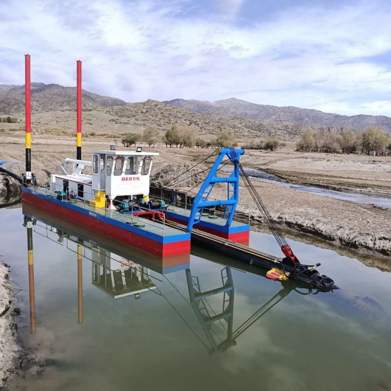 High Efficient 12 Inch Slurry Cutter Suction Dredger For Dredging Work