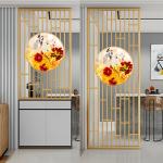 Laser Cutting Decorative Metal Panels Metal Room Divider For Hotel Restaurant