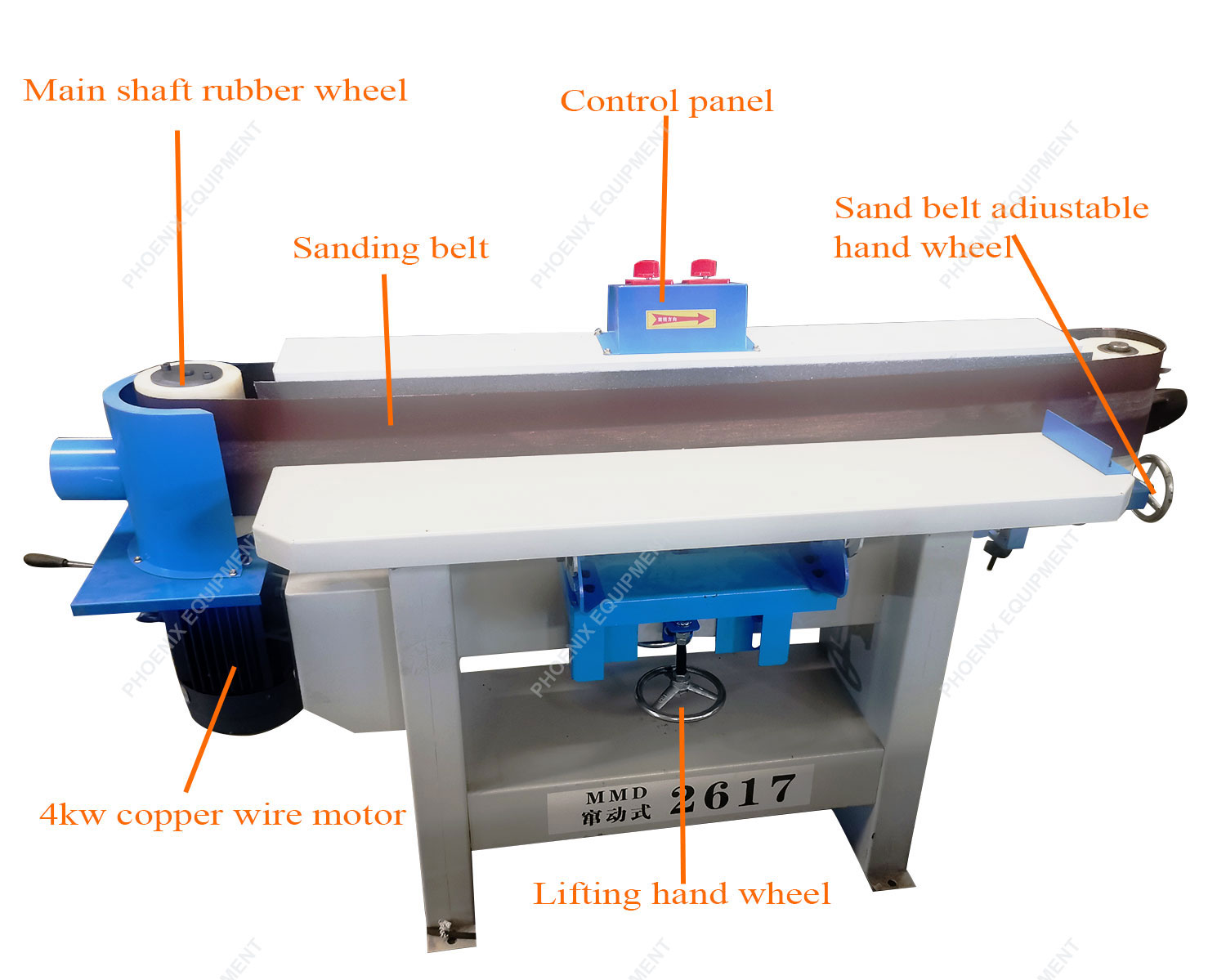 Vertical Channeling Sander Wood Sanding Machine Advanced Technology for Woodworking