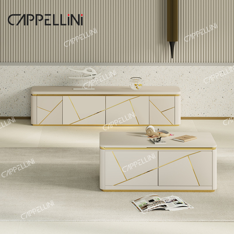 Luxury Modern Wooden Storage Living Room Cabinets Home Furniture Dining Buffet Wood Sideboard Cabinet With Mirror