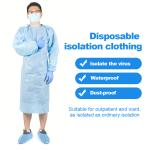 Hospital Use Medical Disposable Gowns , Disposable Non Woven Fabric Operation