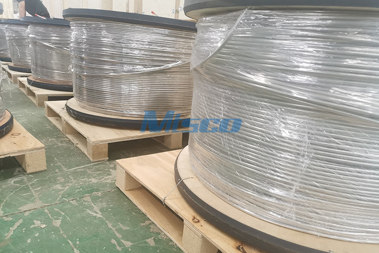 3/8in TP304/316 SUS Welded Coiled ASTM A269 Tubing For Oil Service