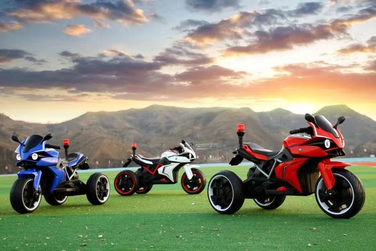 BIS Certified Electric Kids Motorcycle with Early Education Function and Warning Light