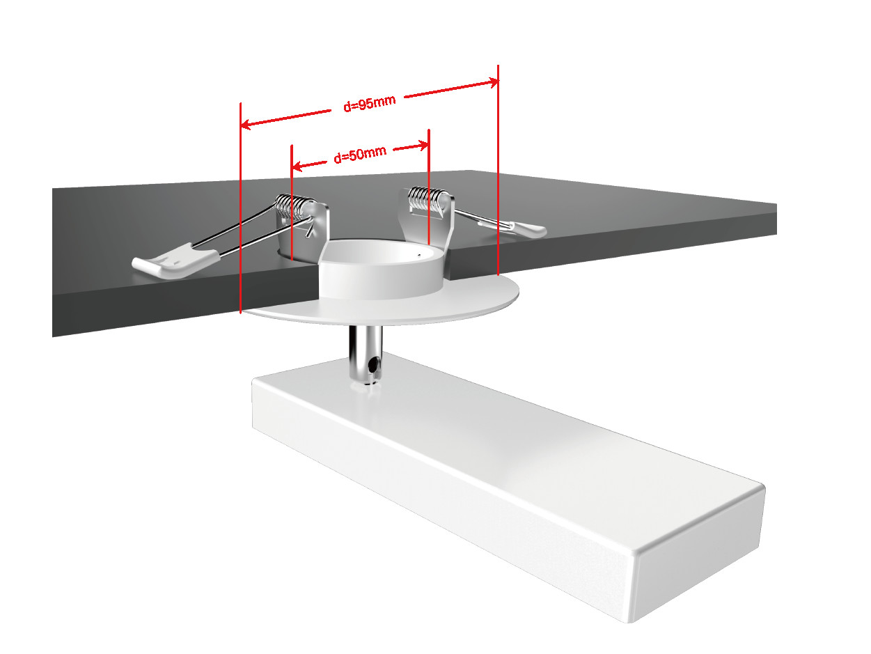 Durable LED Ceiling Lights Quick Install Environmental Friendly With Fast Heat Dissipation