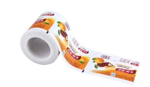 flexible printed laminating food grade cookie packaging plastic roll film