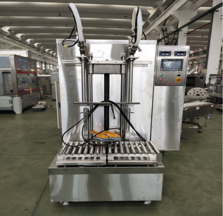 Two Head Semi Auto Weighing Filling Machine 5-30KG