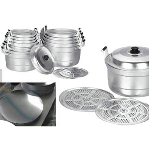 Wholesale 1100 Aluminum Discs Circles 6.0mm Hot Rolled Wafer For Pot Non Stick from china suppliers