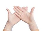 Transparent Disposable Medical Examination Gloves Beauty Dental 100 pcs / Box