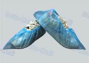 Wholesale PP / SMS Blue Non Woven Disposable Surgical Shoe Covers For Hospital / Laboratory from china suppliers
