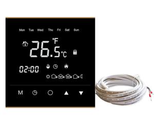 Wholesale Household Wireless Heating Thermostat 6 Period Programmable AC230V from china suppliers