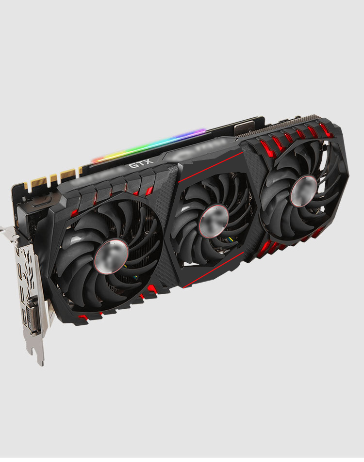 Desktop Gaming NAVIDIA Graphic Card GTX 1080 TI GAMING X TRIO 11GB GDDR5 352bit