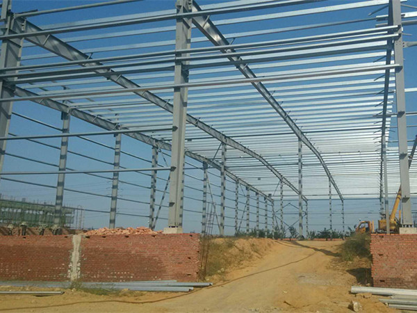 Easy Assembly Prefabricated Warehouse Buildings Customized With 50 Year Life