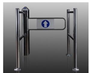 Wholesale Supermarket Stainless Steel Swing Gate from china suppliers