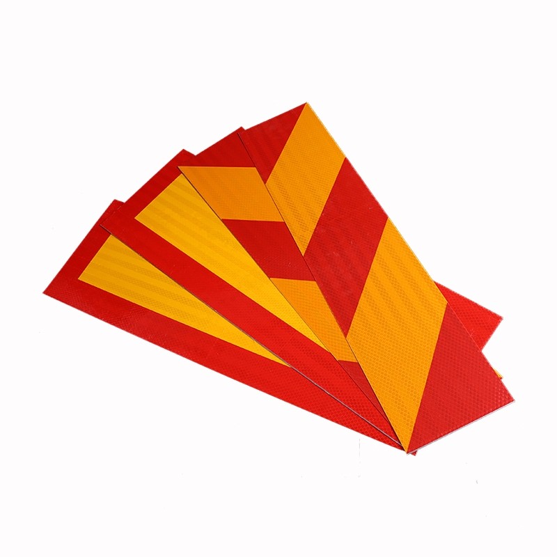 High Visibility Reflective Vehicle Conspicuity Marking Plate Reflective Sticker for Heavy Truck