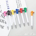 Promotion Plastic Ball Pen 1.0mm Cartoon Thumb Gesture Gift Ball Pen