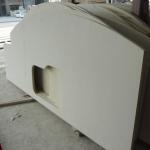 OEM White Marble Countertop Vanity Top For Home Decoration