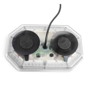 Wholesale 12V 24V Red Blue Amber White LED Flashing Light Bar Truck School Bus Magnetic Strobe Warning Beacon Lamp from china suppliers