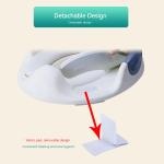 Soft Cushion Baby Toilet Seat Travel Potty Training Seat Kids Friendly PP