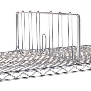 Wholesale Commercial Wire Shelving Parts SS Or Steel Material Shelf Dividers from china suppliers