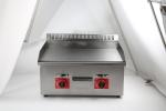 730*550*340mm Non-stick Commercial Bbq Gas Griddle for Restaurant Kitchen